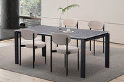SALE - Tafel 'Zeus' 180 cm Rechthoekig Steen Grijs