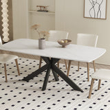 Tafel 'Apollo' 180 cm Deens Ovaal Steen Wit