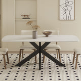 Tafel 'Apollo' 180 cm Deens Ovaal Steen Wit