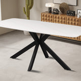 Tafel 'Apollo' 180 cm Deens Ovaal Steen Wit