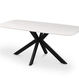 Tafel 'Apollo' 180 cm Deens Ovaal Steen Wit