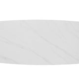 Tafel 'Apollo' 180 cm Deens Ovaal Steen Wit