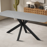 Tafel 'Apollo' 180 cm Deens Ovaal Steen Grijs