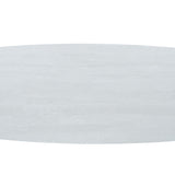 Tafel 'Apollo' 180 cm Deens Ovaal Steen Baroque Grijs