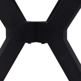 Tafel 'Apollo' 110 cm Rond Glanzend Steen Snow Wit