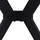 Tafel 'Apollo' 110 cm Rond Glanzend Steen Italian Grijs