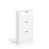 Schoenenkast 'Carini' 3 laden Wit