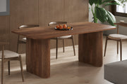 Tafel 'Jean' 200 cm Deens Ovaal Mangohout Lichtbruin