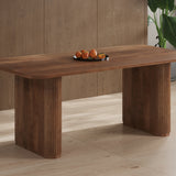 Tafel 'Jean' 200 cm Deens Ovaal Mango hout Lichtbruin