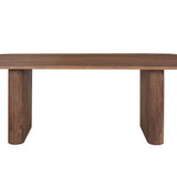 Tafel 'Jean' 200 cm Deens Ovaal Mango hout Lichtbruin