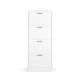 Schoenenkast 'Carini' 4 laden Wit