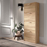 Schoenenkast 'Carini' 4 laden Sonoma