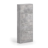 Schoenenkast 'Carini' 4 laden Beton