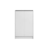 Schoenenkast 'Lilly' 2 deuren Wit