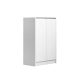 Schoenenkast 'Lilly' 2 deuren Wit