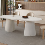 Tafel 'Faro' 220 cm Organisch Cement