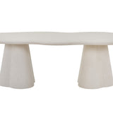 Tafel 'Faro' 220 cm Organisch Cement