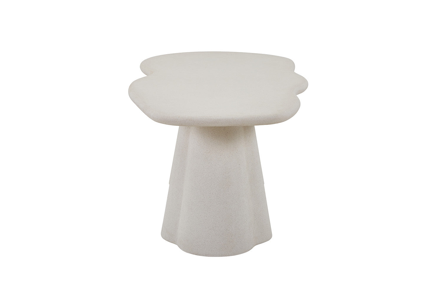 Tafel 'Faro' 220 cm Organisch Cement