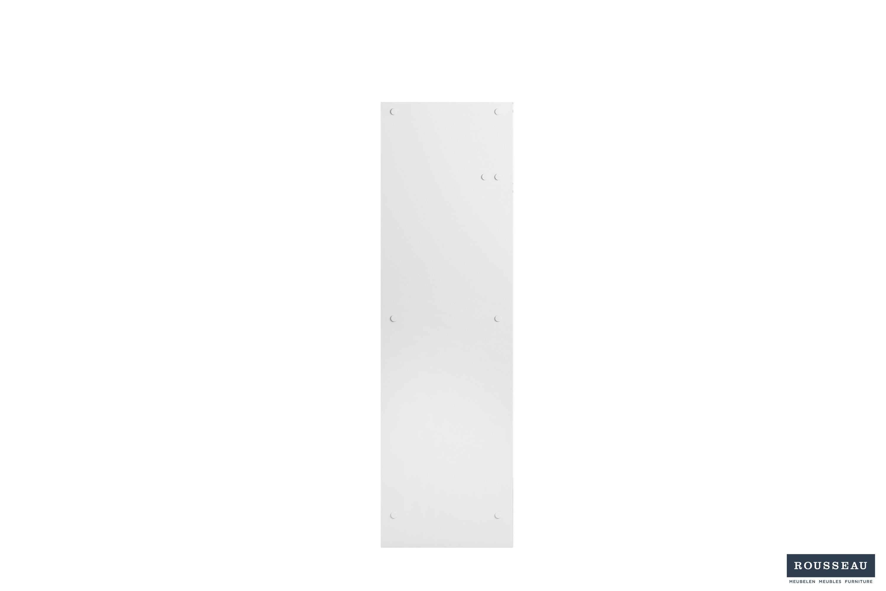 Schoenenkast 'Lilly' 2 deuren en 1 lade Wit
