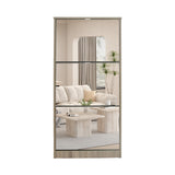 Schoenenkast 'Mex' Spiegel 3 laden Decor Sonoma