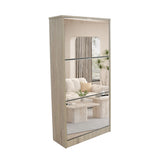 Schoenenkast 'Mex' Spiegel 3 laden Decor Sonoma