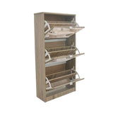 Schoenenkast 'Mex' Spiegel 3 laden Decor Sonoma