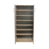 Schoenenkast 'Maurice' 2 deuren Decor Sonoma