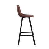 Barstoel 'Ozan'  PU Bruin