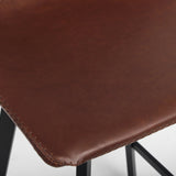 Barstoel 'Ozan'  PU Bruin