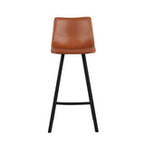 Barstoel 'Ozan' PU Cognac