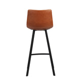 Barstoel 'Ozan' PU Cognac