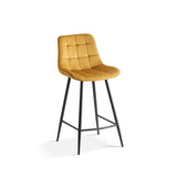 Counterstoel 'Juta' Fluweel Goud