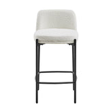 Counterstoel 'Ella' Stof Wit