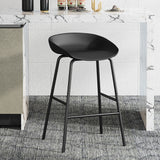 Counterstoel 'Anna' PP Zwart