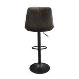 Barstoel 'Madrid' PU Ote Topper 05 Donkerbruin