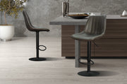 Barstoel 'Barcelona' PU Ote Topper 05 Donkerbruin