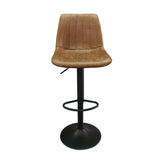 Barstoel 'Barcelona' PU Ote Topper 02 Cognac
