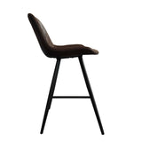 Barstoel 'Palmas' PU Ote Topper 05 Donkerbruin