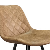 Barstoel 'Palmas' PU Ote Topper 02 Cognac