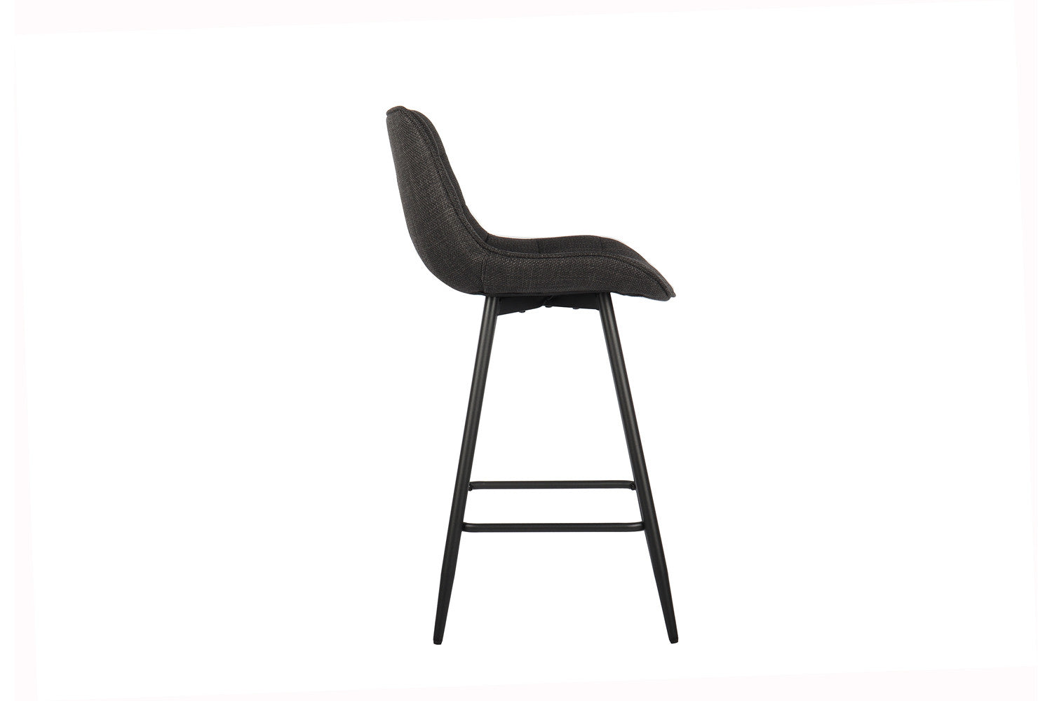 Counterstoel 'Ariba' Stof Ote Montego 460 Donkergrijs