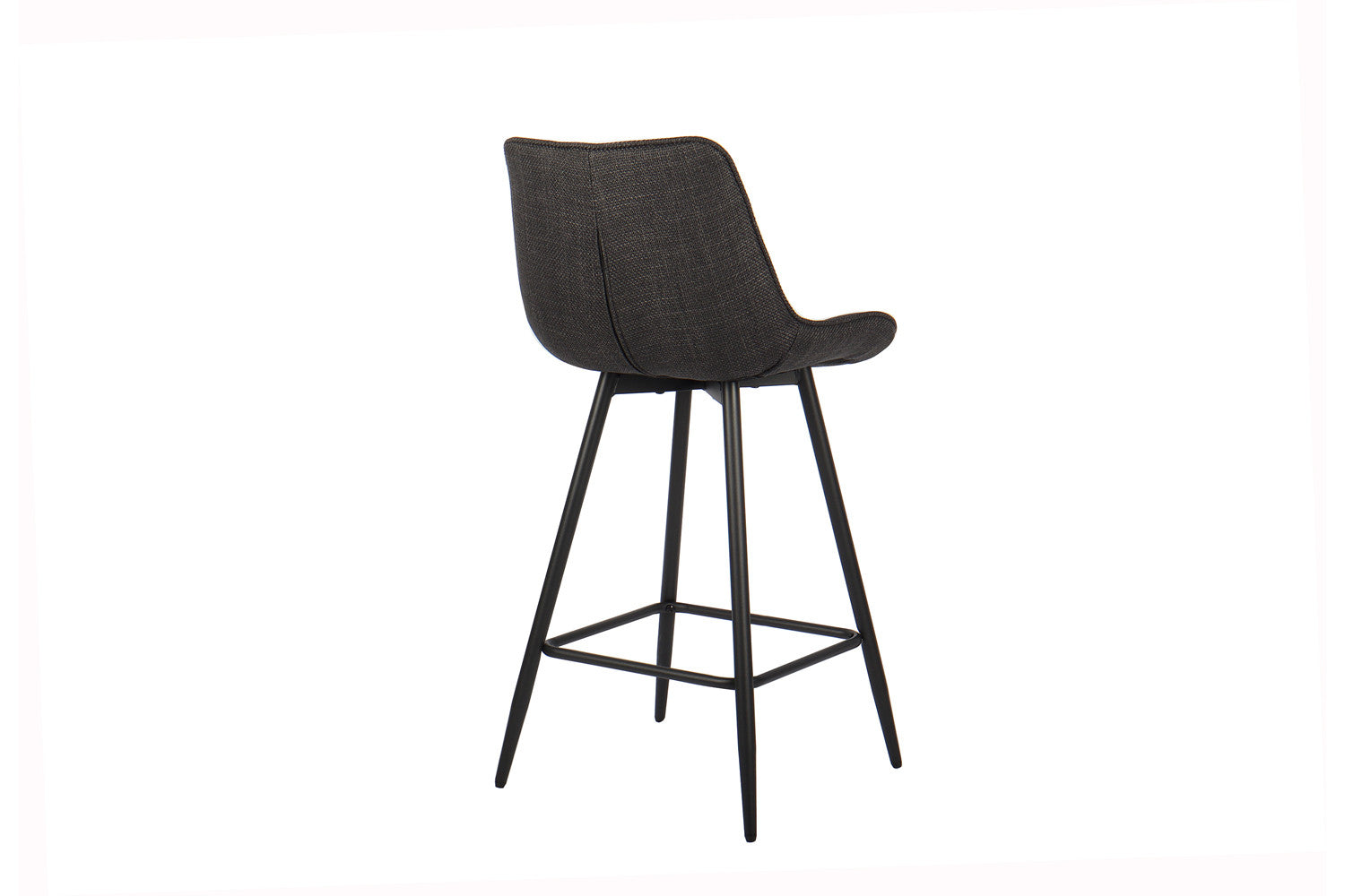 Counterstoel 'Ariba' Stof Ote Montego 460 Donkergrijs