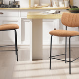 Counterstoel 'Antura' Stof Ote Lisa 251 Oranje