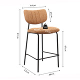 Counterstoel 'Antura' Stof Ote Lisa 251 Oranje