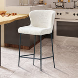 Counterstoel 'Lisa' Bouclé Ecru