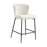 Counterstoel 'Lisa' Bouclé Ecru