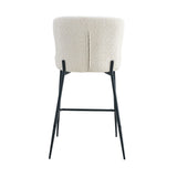Counterstoel 'Lisa' Bouclé Ecru