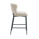 Counterstoel 'Lisa' Bouclé Beige