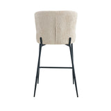 Counterstoel 'Lisa' Bouclé Beige