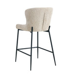 Counterstoel 'Lisa' Bouclé Beige