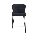 Counterstoel 'Lisa' Bouclé Donkergrijs